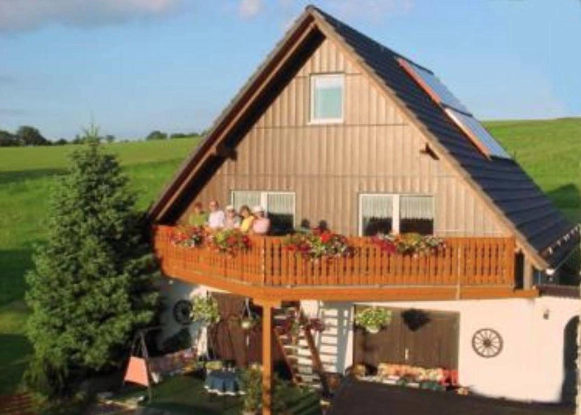 Gasthaus Falkenhain アルテンベルク エクステリア 写真
