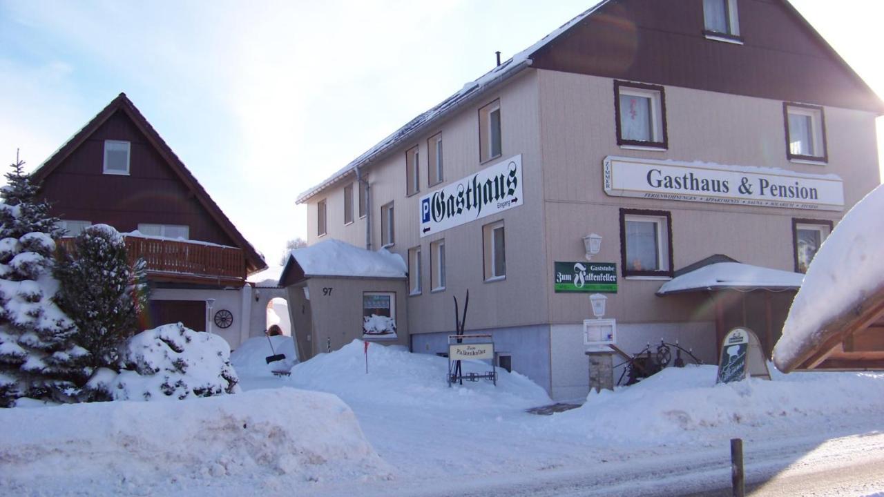 Gasthaus Falkenhain アルテンベルク エクステリア 写真
